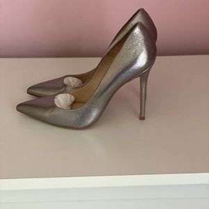 Women's Silver Zara Pumps